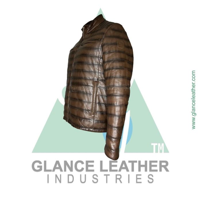 Leather jacket fashion jacket