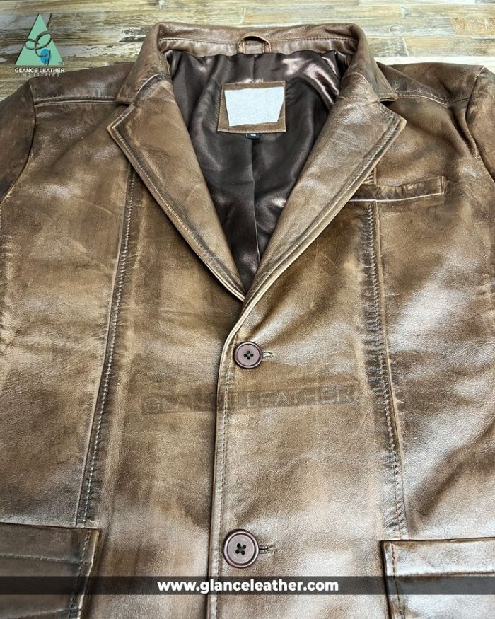 Arma Suit Leather fashion jacket